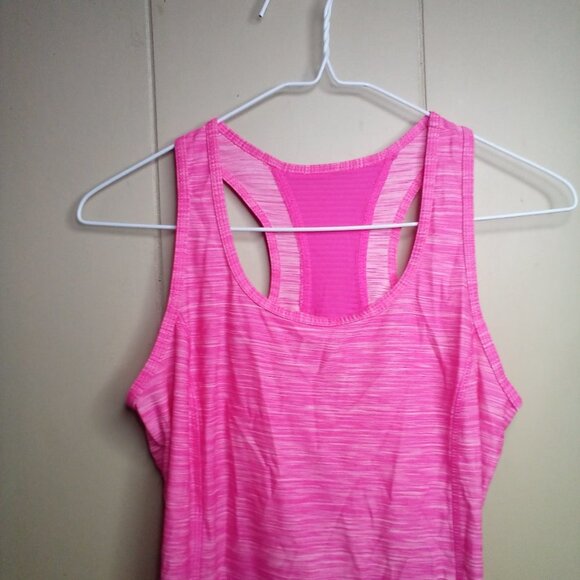 Danskin Now Tank Top S Fitted Racer Back Workout Athletic Pink - Picture 12 of 14